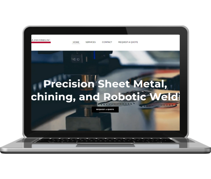 m & l industries, inc. website design for Christian business owners